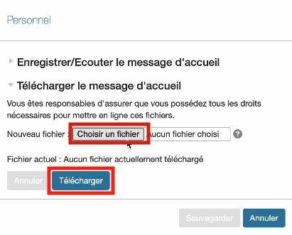 Capture d'écran de l'onglet modifier ouvert